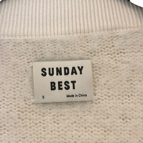 Aritzia Sunday Best Kitten Cardigan- Soft Fuzzy Long Cardigan- Size XS - Picture 9 of 12